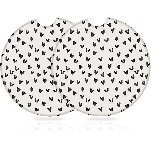 Posavasos de cerámica absorbente para auto, 2 unidades