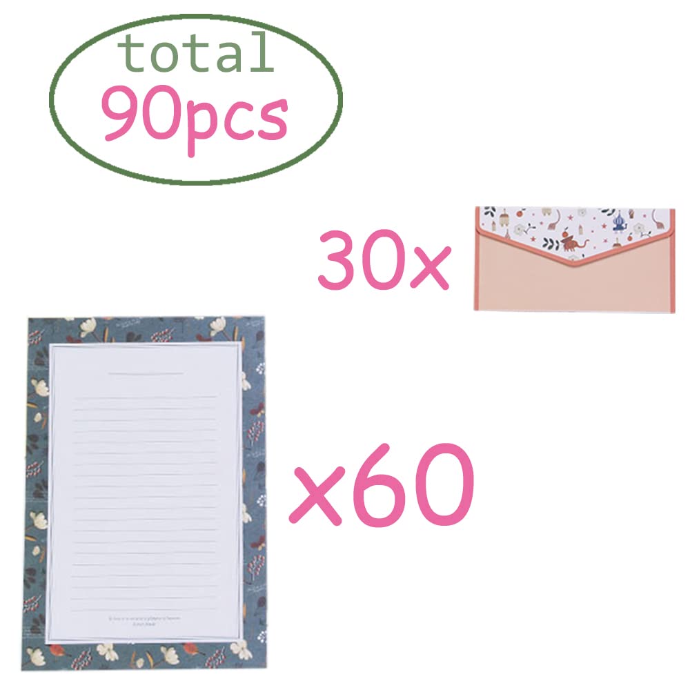 Set Carta Da Lettere Vintage Con Buste Kraft - Ideale Per Matrimoni E Occasioni Speciali