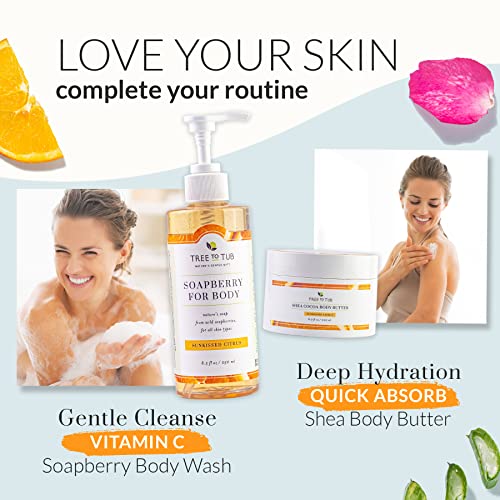 Tree to Tub Shea Body Butter for Dry, Extremely Dry, Sensitive Skin - Moisturizing Body Cream for Women & Men, Hydrating… - Image 6