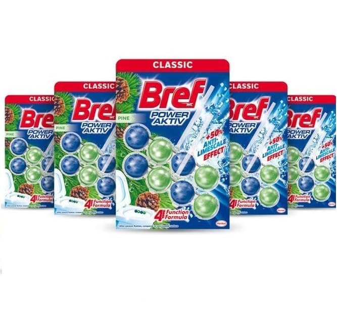 Çam kokulu katı tuvalet bloğu, 5 x 2'li paket