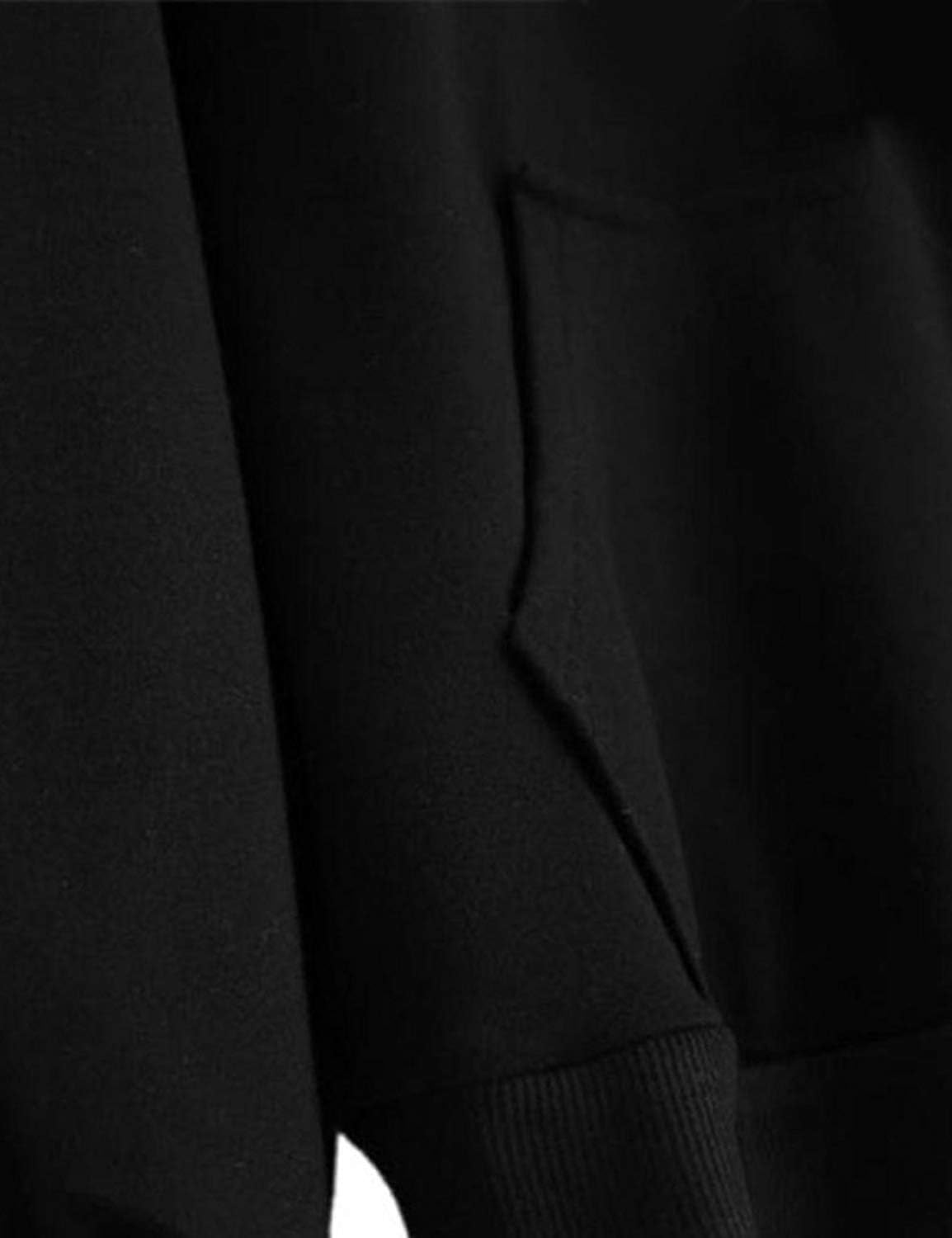 Women Girl Hoodies Cute Cat Ear Novelty Printed Pullover Sweatshirt - Image 4