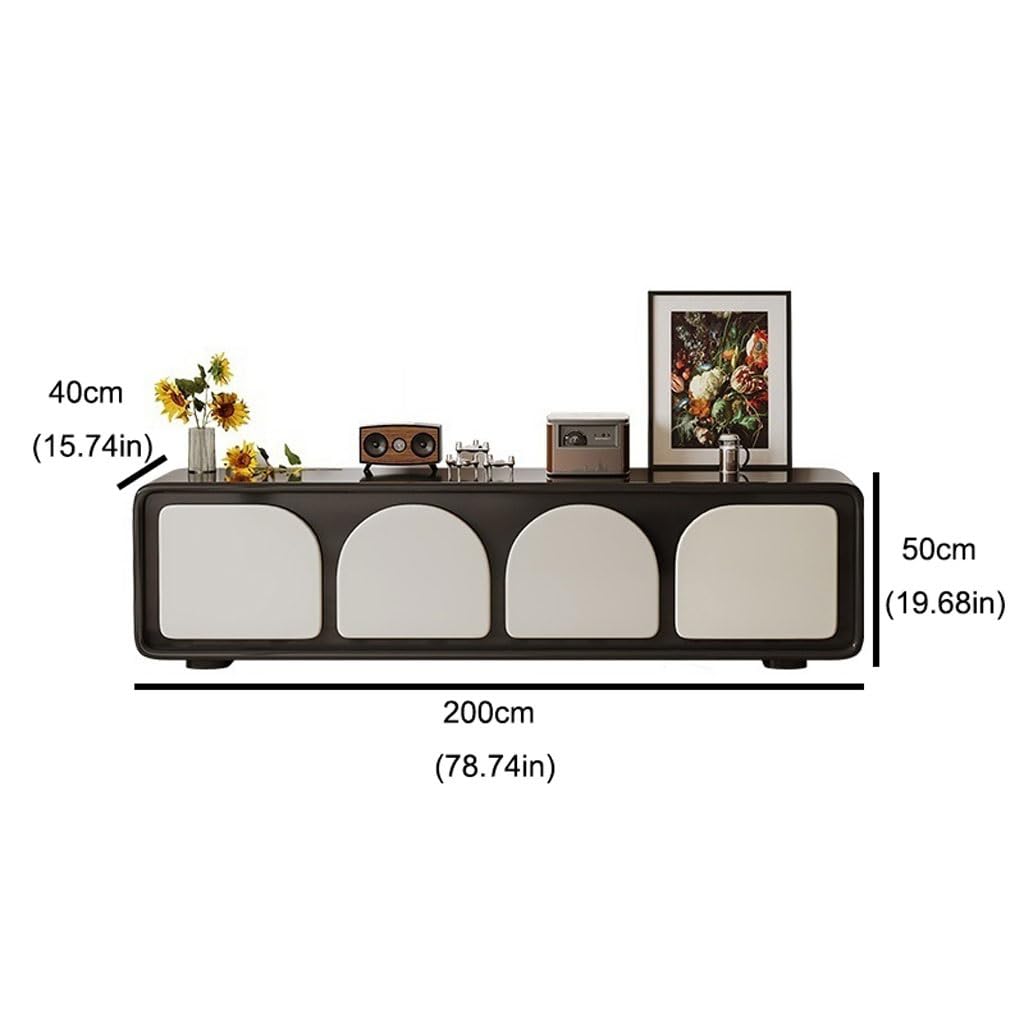 Amazon.com: JUNXIAN TV Stand Creative TV Cabinet Retro Home
