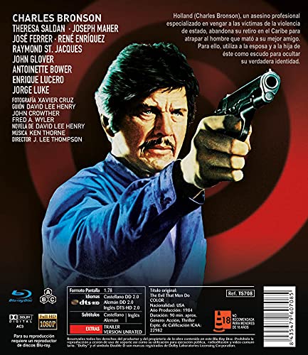 Vista 2 de The Evil That Men Do (1984) Blu-Ray, Reg.ABC Import - Spain