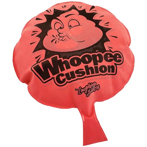 Laughing Smith Mega 8-inch Whoopee Cushion - Giant Fart Sound Prank Toy for Kids - Perfect Joke or Gag Gift, Funniest Fart Game - Durable Woopy...