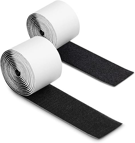 Strich Pedal Board Hook Loop Strips, Guitar Pedalboard Mounting Grip Kit Length 2M Width 5CM