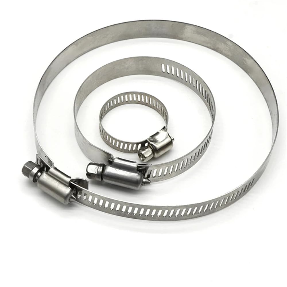 Abrazaderas para mangueras, Abrazadera de resorte fija con clip acero inoxidable 8 mm a(19 29 mm)