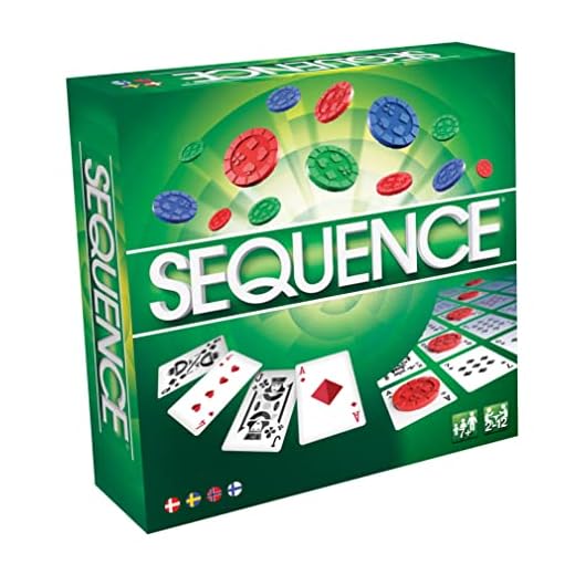 Sequence - Brädspel | Kortspel | Svenska | Danska | Norska | Finska | Ålder 7+ | För 2 till 12 Spelare | Speltid 30 Minuter