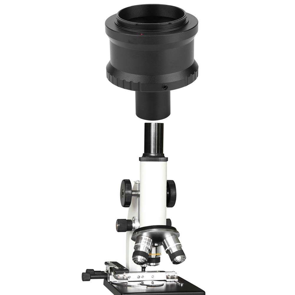 Adattatore Per Microscopio Per Fotocamera, Anello T2-NEX In Lega Di Alluminio, Per Collegare Microscopio A Fotocamera Con Montaggio NEX - 3