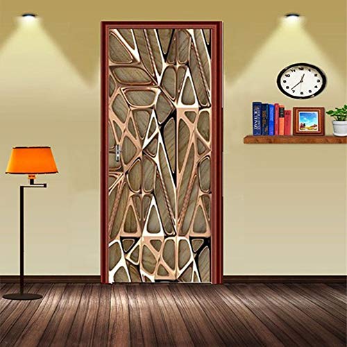 WWEIZNN Adesivi per Porte in 3D Bellissimo Motivo