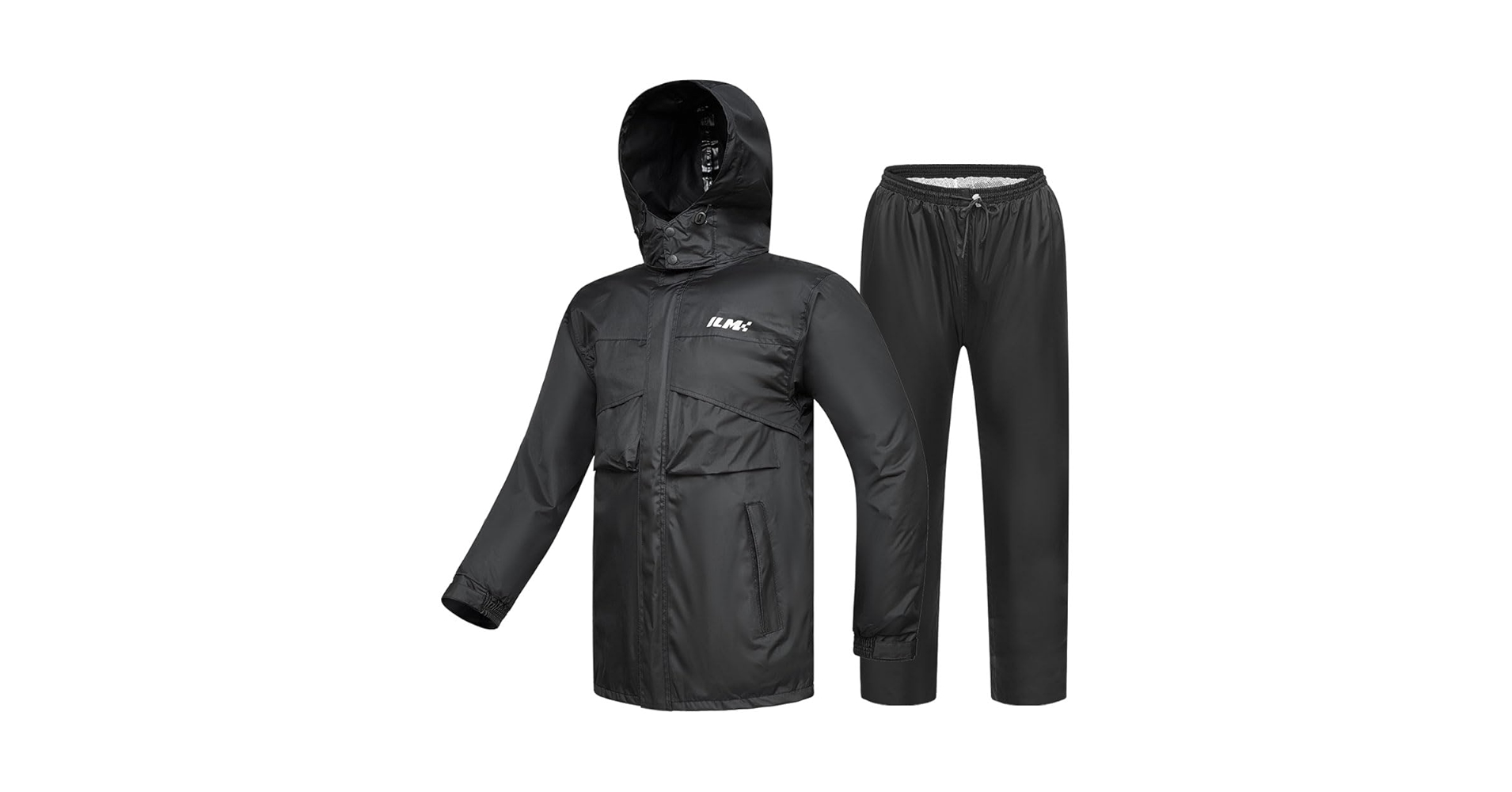 Amazon.com: ILM Motorcycle Rain Suit for Men Waterproof