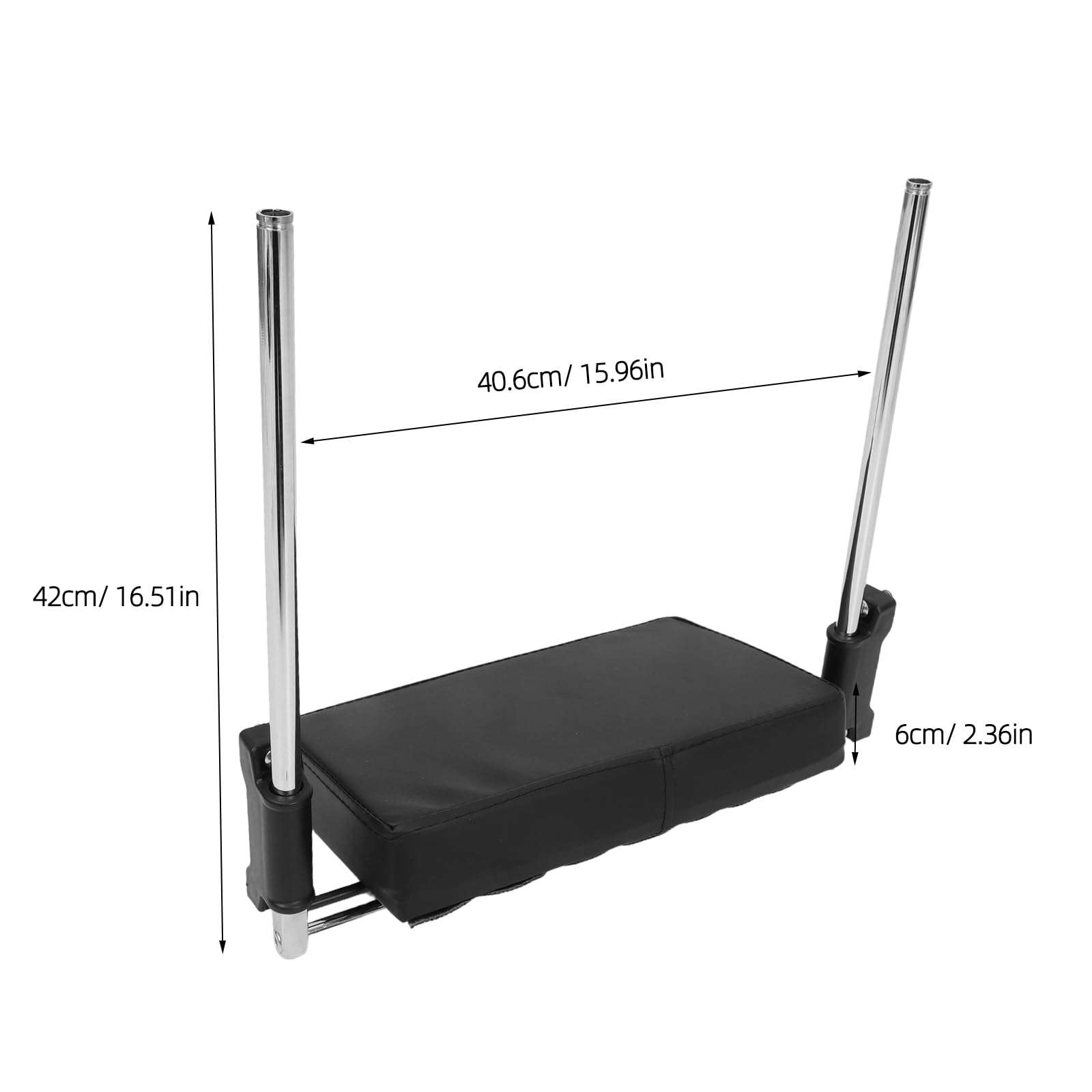 Ergonomische Fußstütze Gepolstert mit Halterung Verstellbar für Büro und Gaming Stühle rutschfeste Stuhlfußstütze für Homeoffice und Heimgebrauch