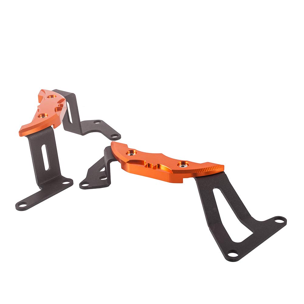 Set di Cursori per Carter Motore del Motociclo Protezione del Coperchio dell'accensione e della Frizione Protezioni Antiurto per Duke 390/RC390 2016-2020 (Arancia)