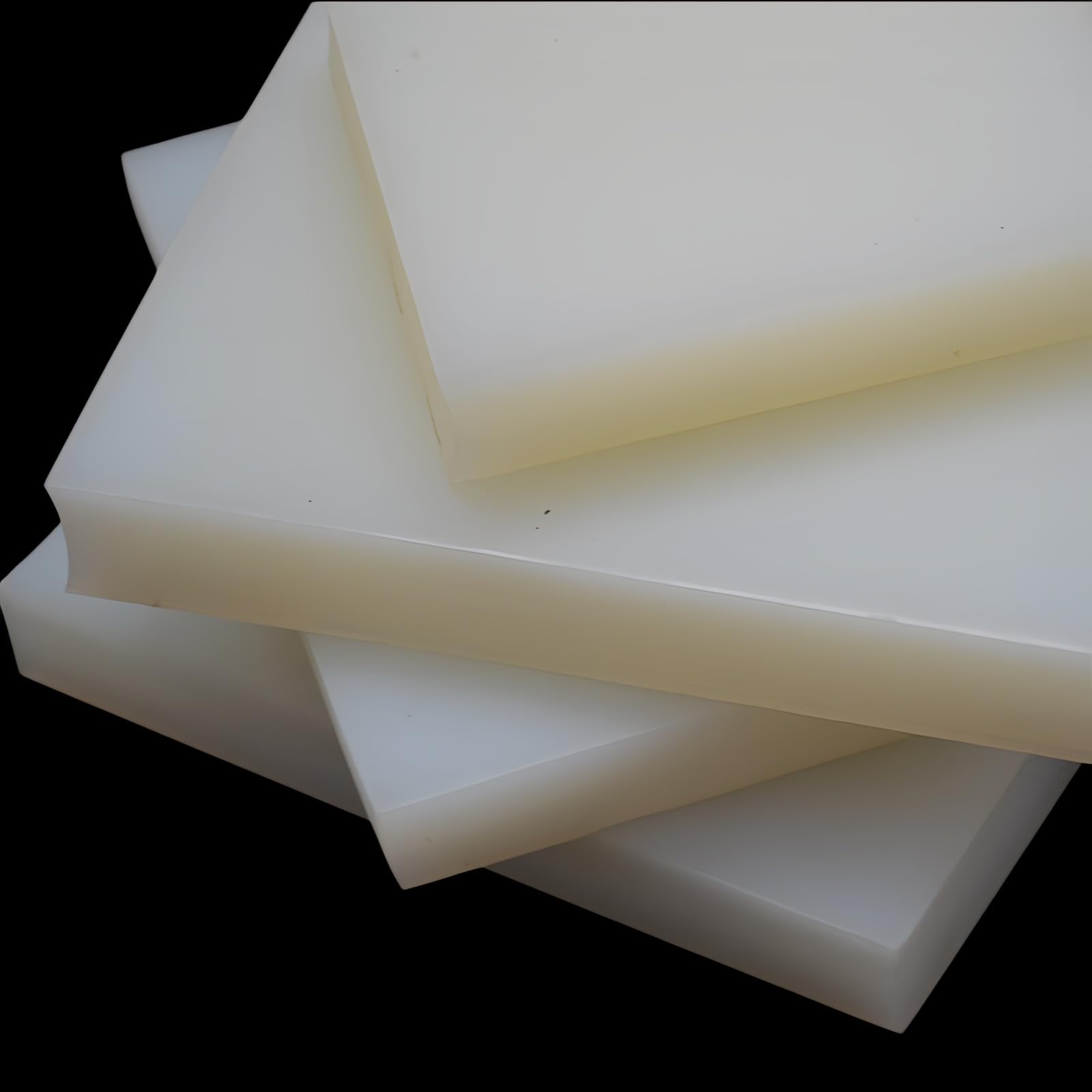 Purzen Silicone Rubber Square Gasket 200x300mm Shock Absorption Anti-Slip Pads for Home Furniture Machinery 2 Pcs,2mm