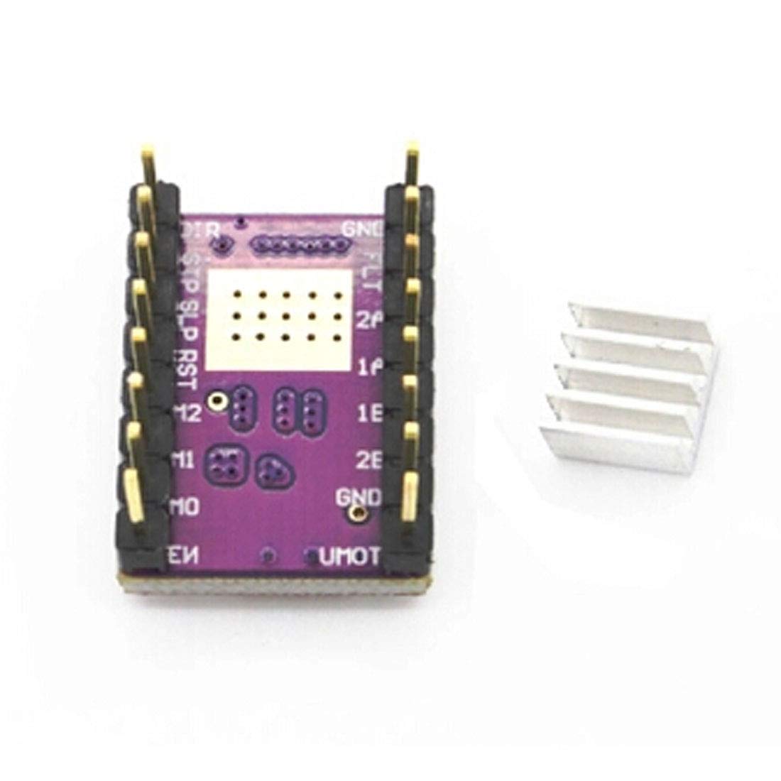 Hailege 5 szt. DRV8825 moduł napędowy silnika krokowego do drukarki 3D RepRap 4 RAMPS1.4 StepStick Odpowiedni dla silników krokowych 8,2V~45V 2,5A