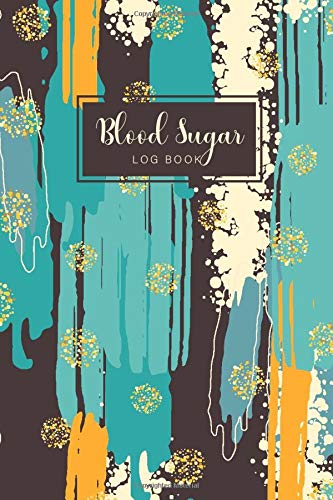 Buy Blood Sugar Log Book One Year Diabetic Diary Daily Glucose 
