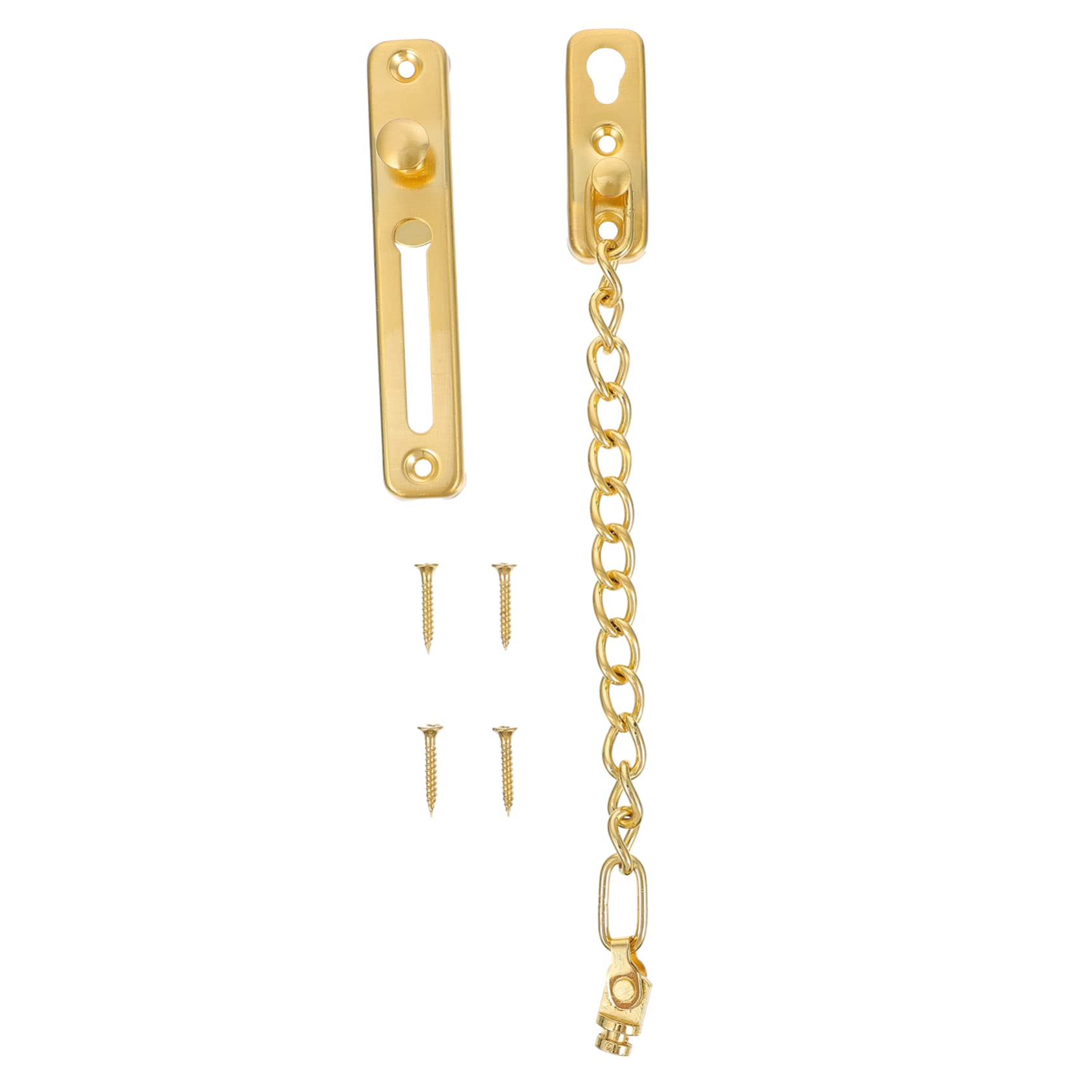 Cerradura de cadena antirrobo de acero inoxidable para una puerta segura en casa