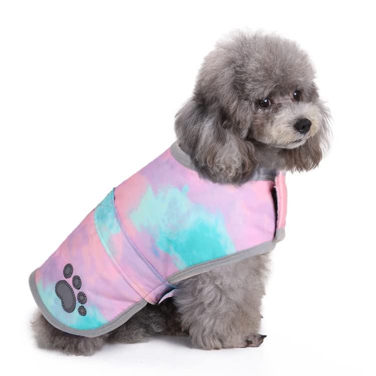 Image of Queenmore Dog Winter Coat, Cold Weather Fleece Dog Jackets for Medium Dogs