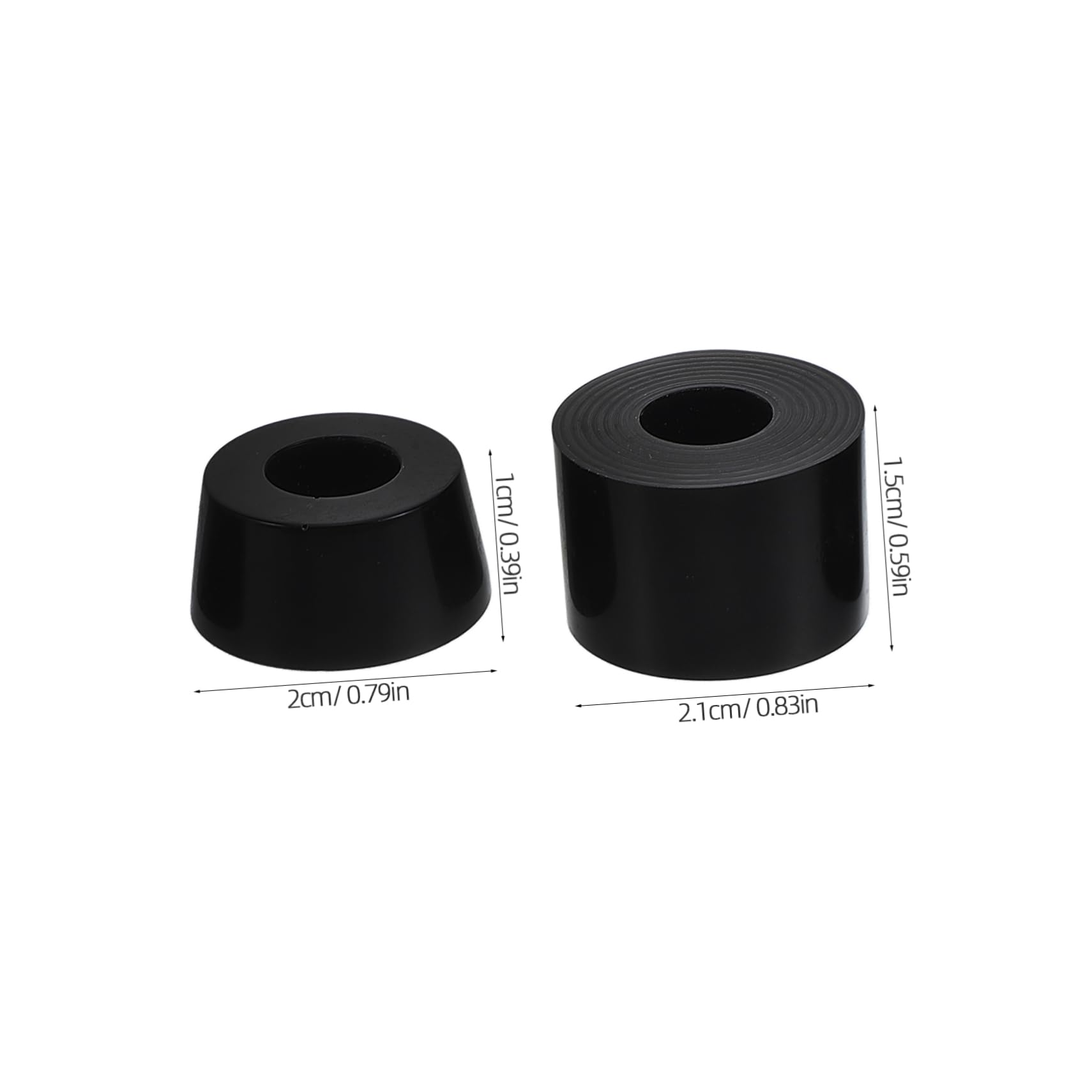 BESPORTBLE 1Set Heavy Duty Shock Absorbers for Skateboards Bushings for Improved Shock Absorption and Stability
