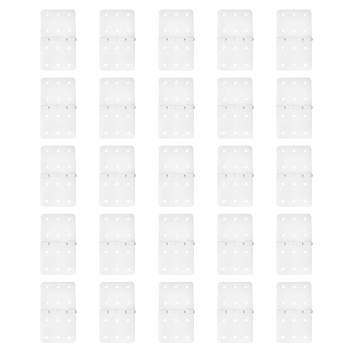 Bisagras de nailon para montar alerones y elevadores en aviones RC, pack de 25 piezas ZYAMY
