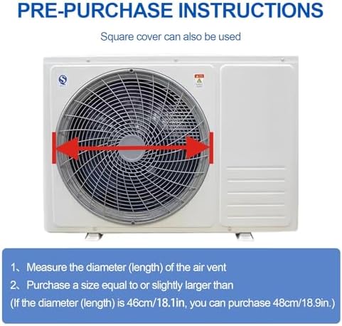 Outdoor Air Conditioner Cover Bracket, Weatherproof Wind Deflector for Compressor Protection, Durable Anti-Wind Guide Net, Essential HVAC Accessory for Outdoor Use