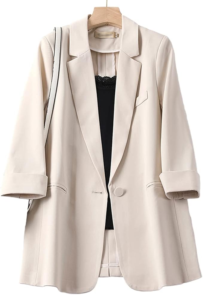 Amazon テーラードジャケット 春 夏 アウター ジャケット レディース 2way テーラーカラー 裏地無し 冷房対策 通勤服 Ol オフィス カジュアル 羽織 上品 コート ジャケット 通販