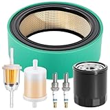 Tune Up Filter Kit Fuel Oil Pre Air Filter Glow Plug Compatible with Onan P-216 P-218 P-220 Gas