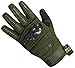 RAPDOM Tactical Carbon Fiber Combat Gloves, Olive Drab, Small