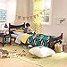 KidKraft Wooden Addison Modern Twin Sized Bed for Children - Espresso, Gift for Ages 4+
