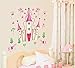 Price comparison product image ufengke Cartoon Princess Castle Wall Decals, Children's Room Nursery Removable Wall Stickers Murals
