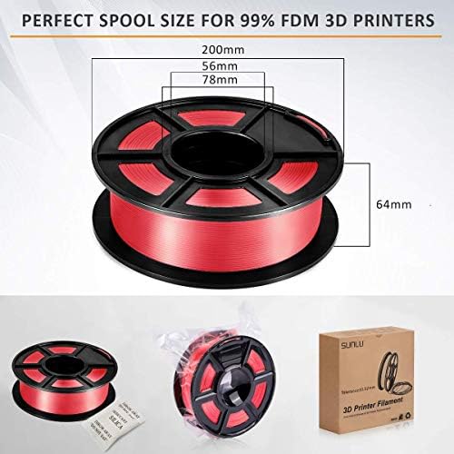 Image of 3IdeaSUNLU Silky Shiny 3D Printing Filament Pla for 3D Printer and 3D Pen Candy Dandy