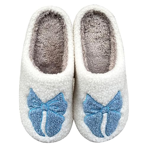 Image of LNERIP Animal Slippers Fruit Slippers Plant Slippers Various Cartoon Patterns Fluffy Soft Memory Foam Retro Indoor Outdoor Home Couple Shoes