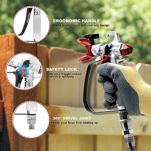 Aeropro 820 Tools Airless Paint Sprayer Gun thumb #2