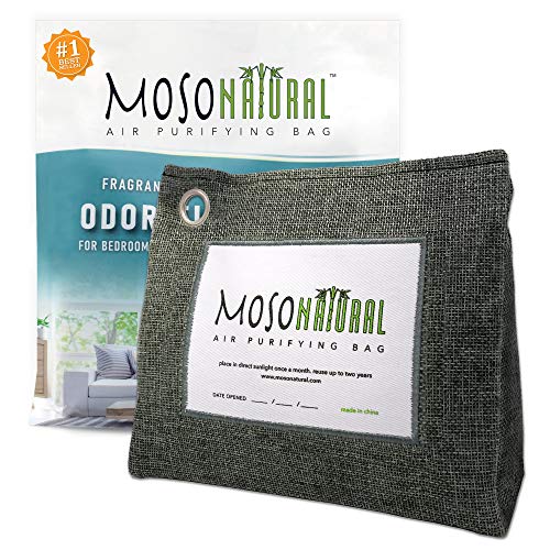 MOSO NATURAL Home Air Purifying Bag. 600g Stand-Up Odor Eliminator, Air Purifier