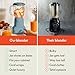bella 10 Speed Countertop Blender, Juicer & Smoothie Maker, Fits-anywhere™ Kitchenware, Slim Flip & Store Design, Dishwasher Safe 48oz Capacity Pitcher & Lid, Stainless Steel Blade, 450 Watt, Surf