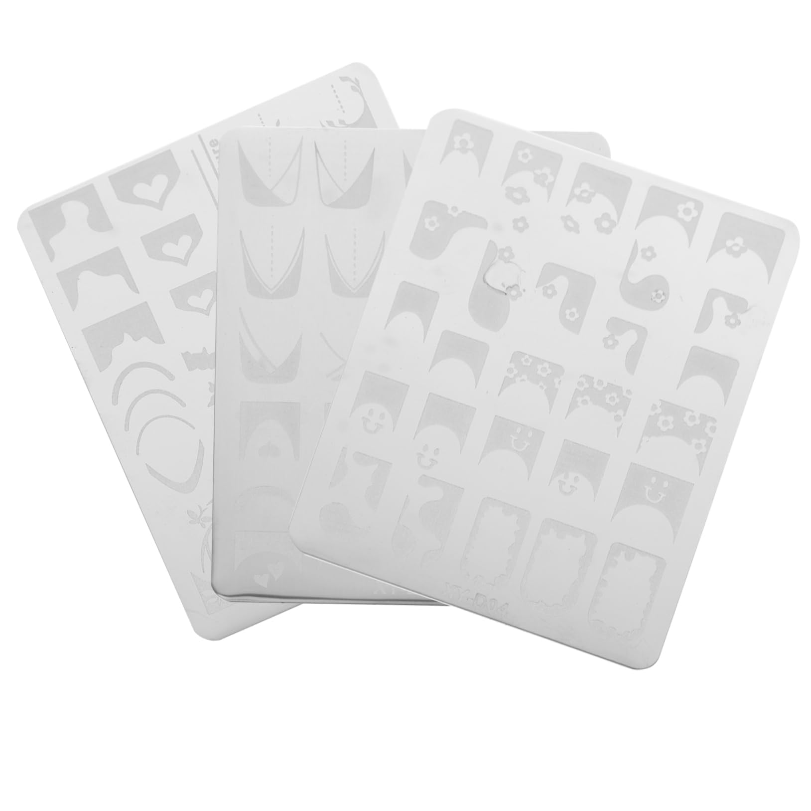 Beavorty 9 Set Di Piastre Per Timbri Per Unghie Modelli in Acciaio Set Di Strumenti Per Nail Art Timbri Stencil Facile Applicazione Kit Per Unghie Da Festival