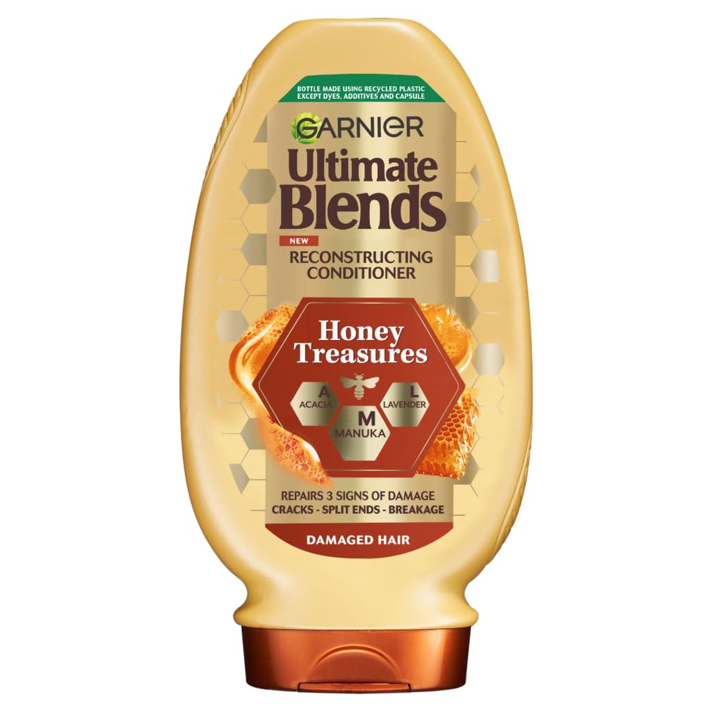 Garnier Ultimate Blends Honey Treasures Conditioner, 400ml