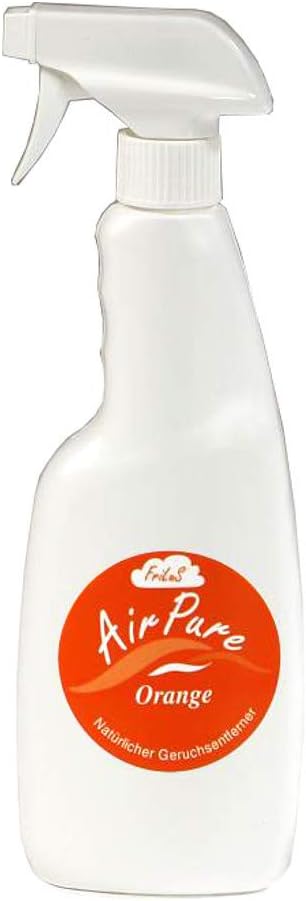 Frilus Air Pure Odour Eliminator, Odour Remover, Odour Absorber (Orange Spray, 2)