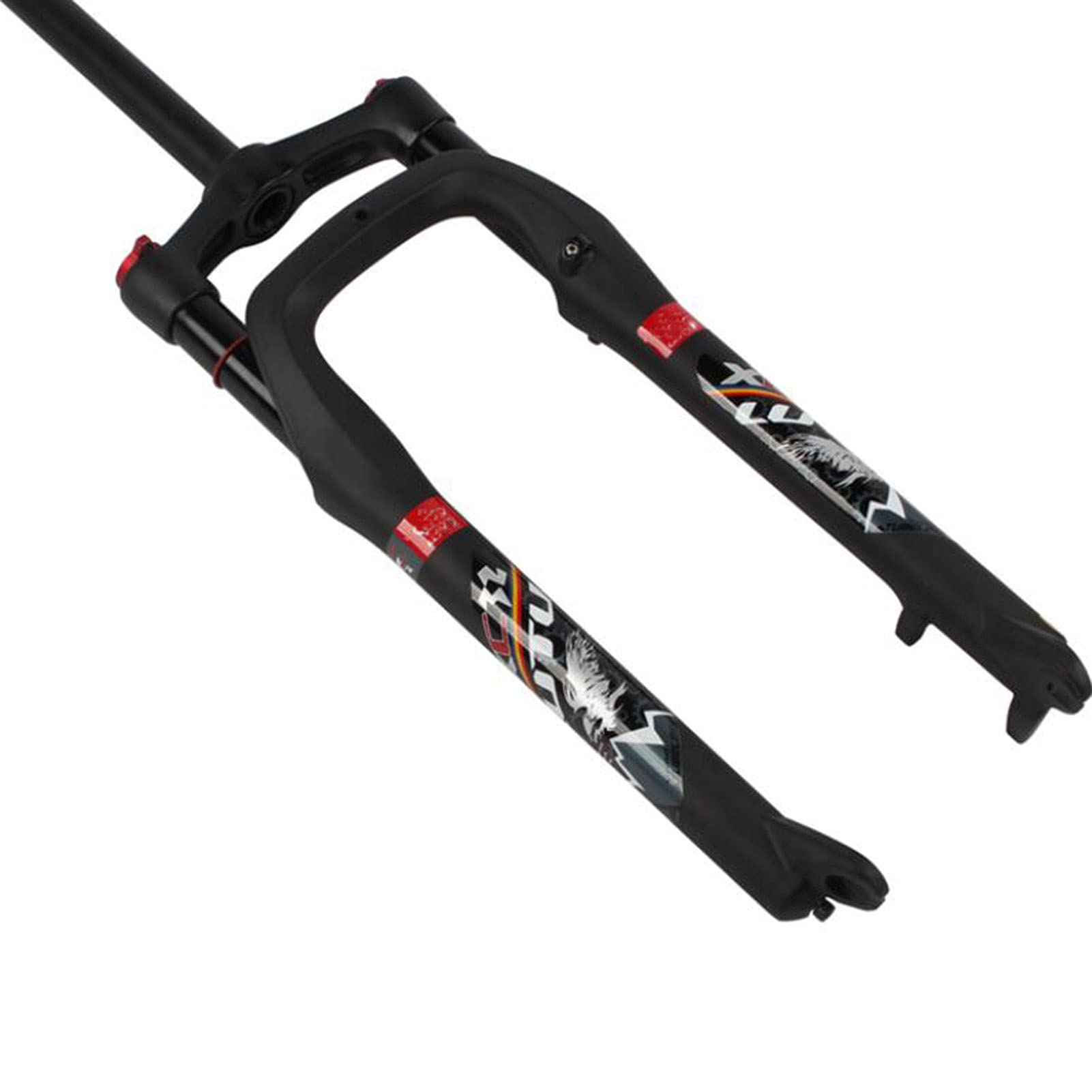 WIQUYBML Suspension 26 Inches Fork, for Snowmobile Bicycle Shoulder Control 4.0 Tire Front Fork Air suspension fork