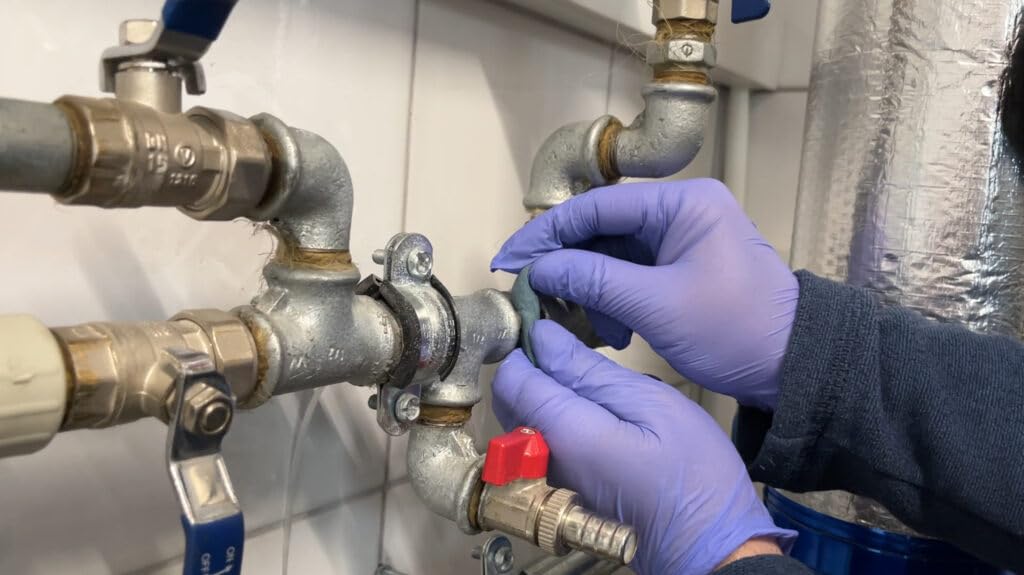 Technicqll 35G Blue Plumbing Epoxy Putty for Radiators Pipes Refrigeration Units Siphons Etc