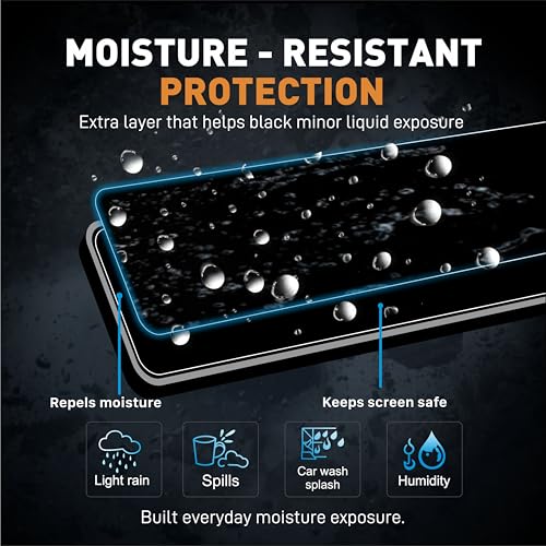 Image of ZEIR MATTE Screen Protector Compatible with MAHINDRA XUV 7XO 2026+ Models - 12.3 Inch Triple Screen Long Display Guard Dashboard Touchscreen Accessory (NO Adrenox+ Badge Cutout) [Not Tempered Glass]