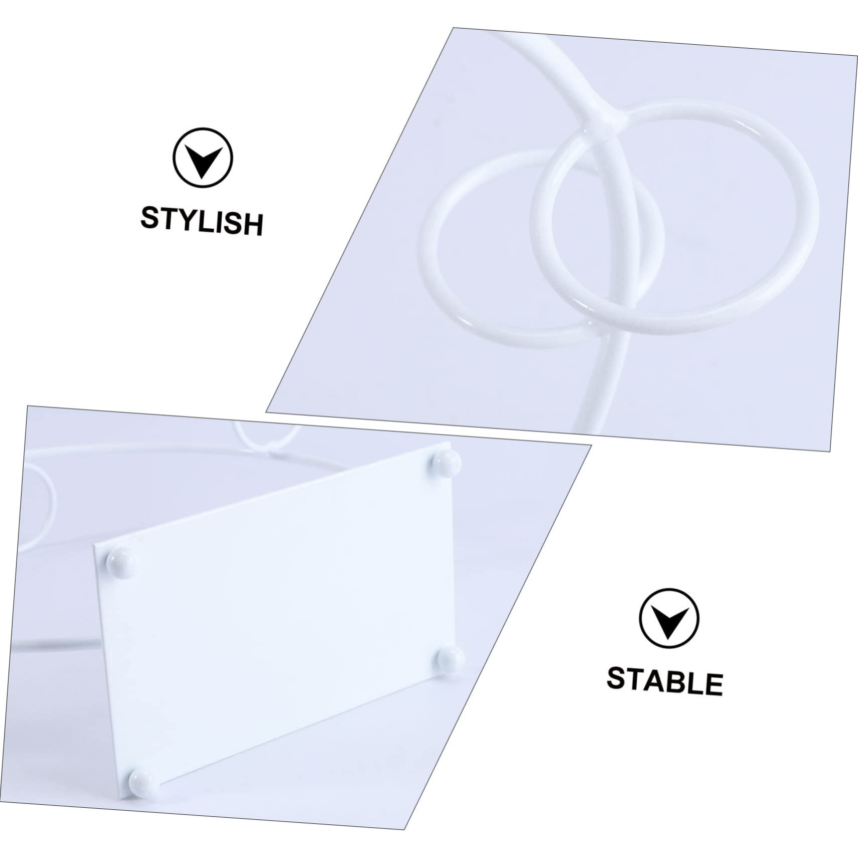 Garneck 1Pc Creative Dessert Shelf Rack for Cake Display Elegant Stand for Weddings Parties and Events Slot Design for Ice Cream Cones Easy to Clean Stylish Table