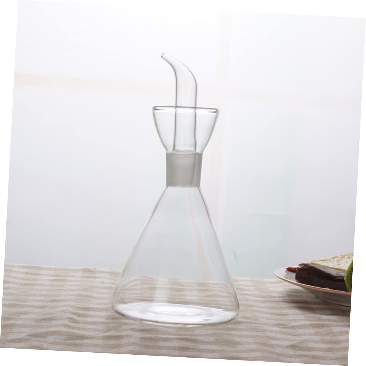 VALICLUD Glas Ölflasche 500ml mit Ausgießer und Tropffrei Weihnachten Event