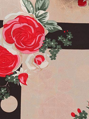 Image of KANCHNAR Women's Crepe Dress Material (852D159 Beige One Size)