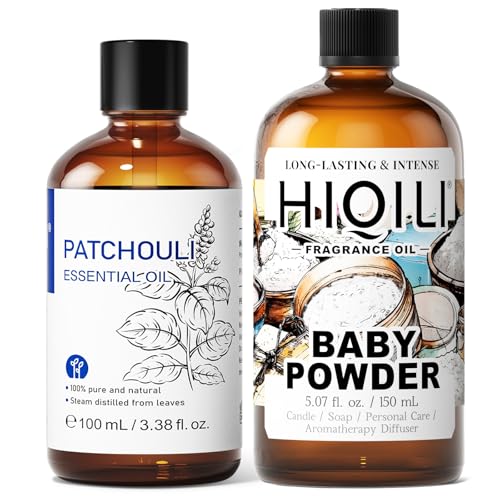 Aceite Esencial de Pachulí 100ML y Aceite Aromático 150ML