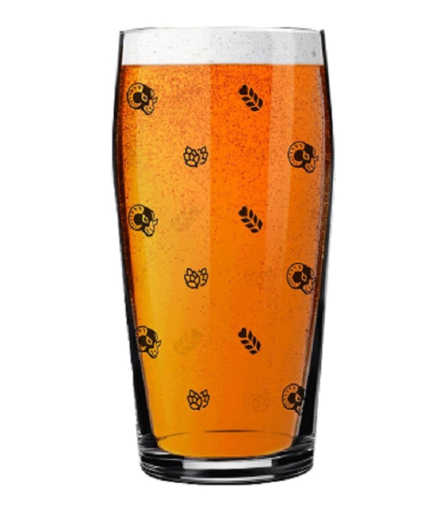 Black Sheep Brewery Pint Glass CE 20oz / 568ml