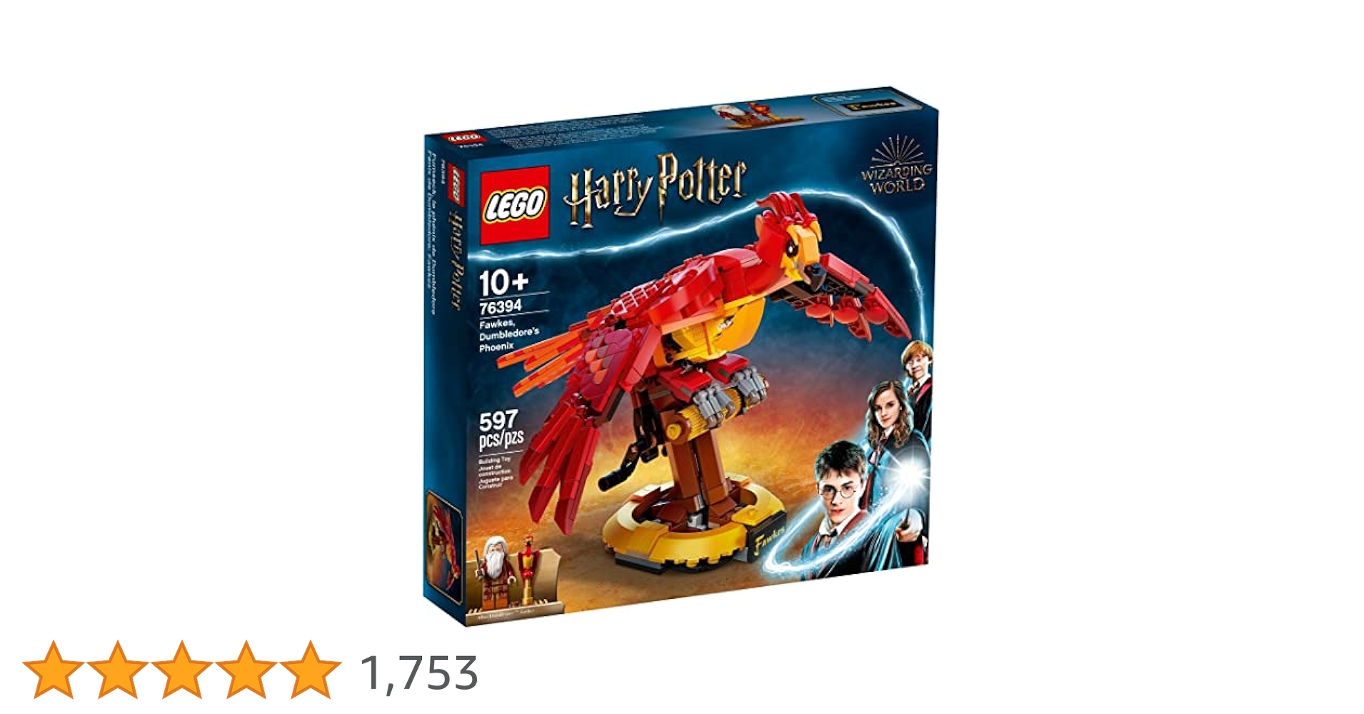 Amazon.co.jp: Lego Harry Potter Fawkes, Dumbledore's Phoenix