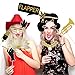 20pcs 1920s Photo Booth Props Roaring 20's Party Photo Props with Bamboo Sticks Creative Party Supplies,Perfect 1920s Themed Birthday Wedding Party Decoration Accessories
