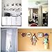Wallniture Curtain Rod Set for Tapestry, Kids Crafts, Wall Decor Picture Hanging Kit with 24 Metal Clips