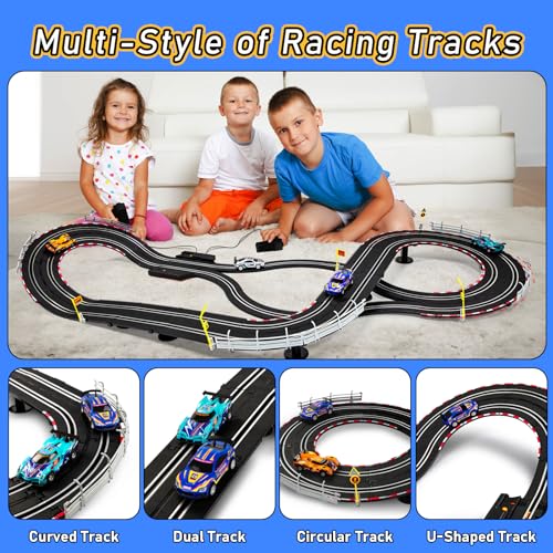16ft 1:43 Scale Slot Car Track
