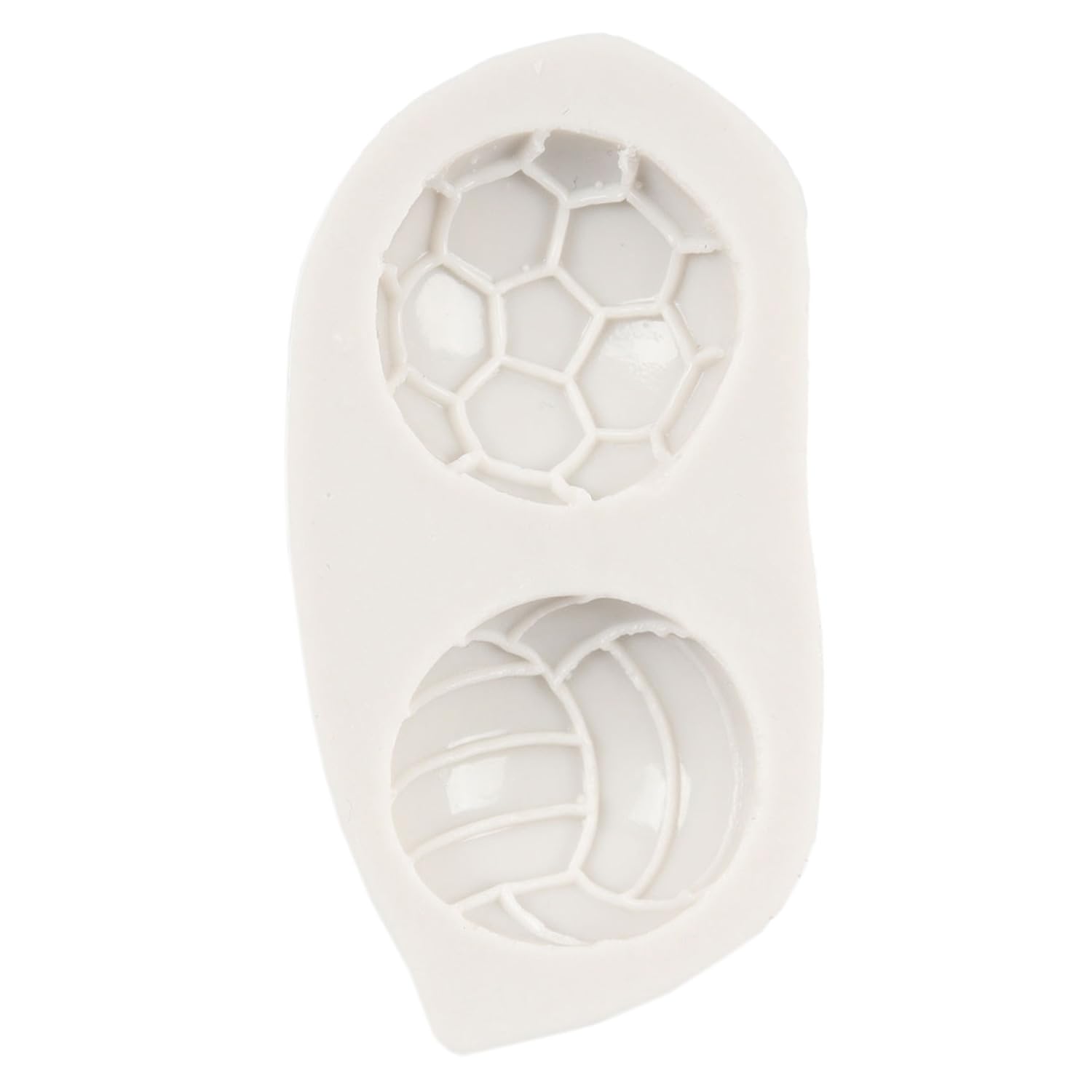Stampo In Silicone Per Pallavolo E Calcio - Per Decorare Torte, Cioccolatini E Cupcake! - Foto 6